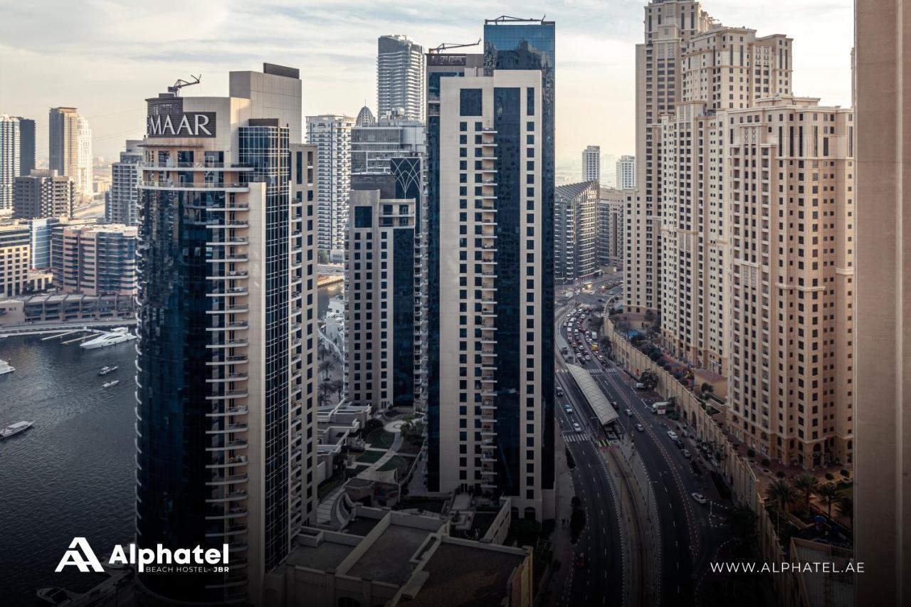 Alphatel Beach Hostel Jbr Dubai Exteriör bild