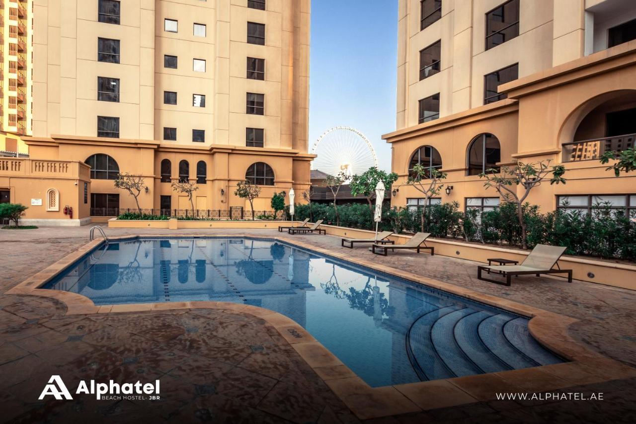 Alphatel Beach Hostel Jbr Dubai Exteriör bild