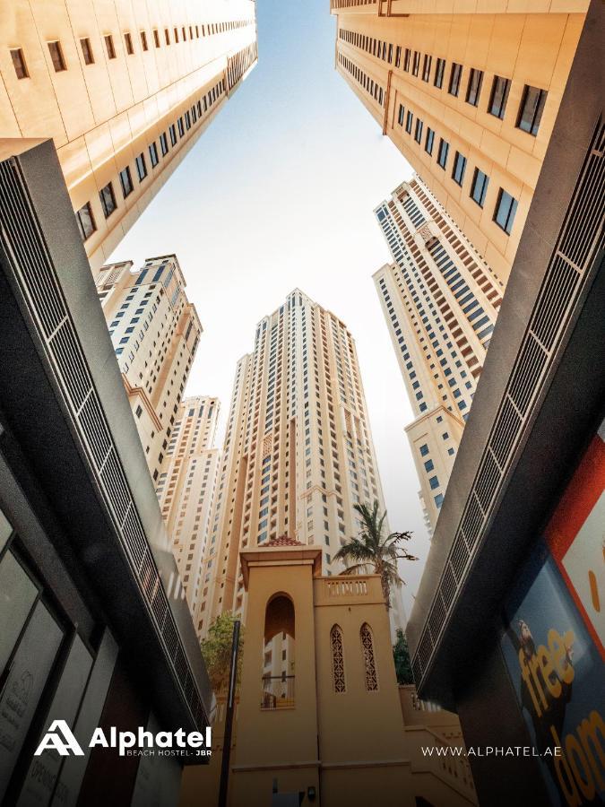Alphatel Beach Hostel Jbr Dubai Exteriör bild
