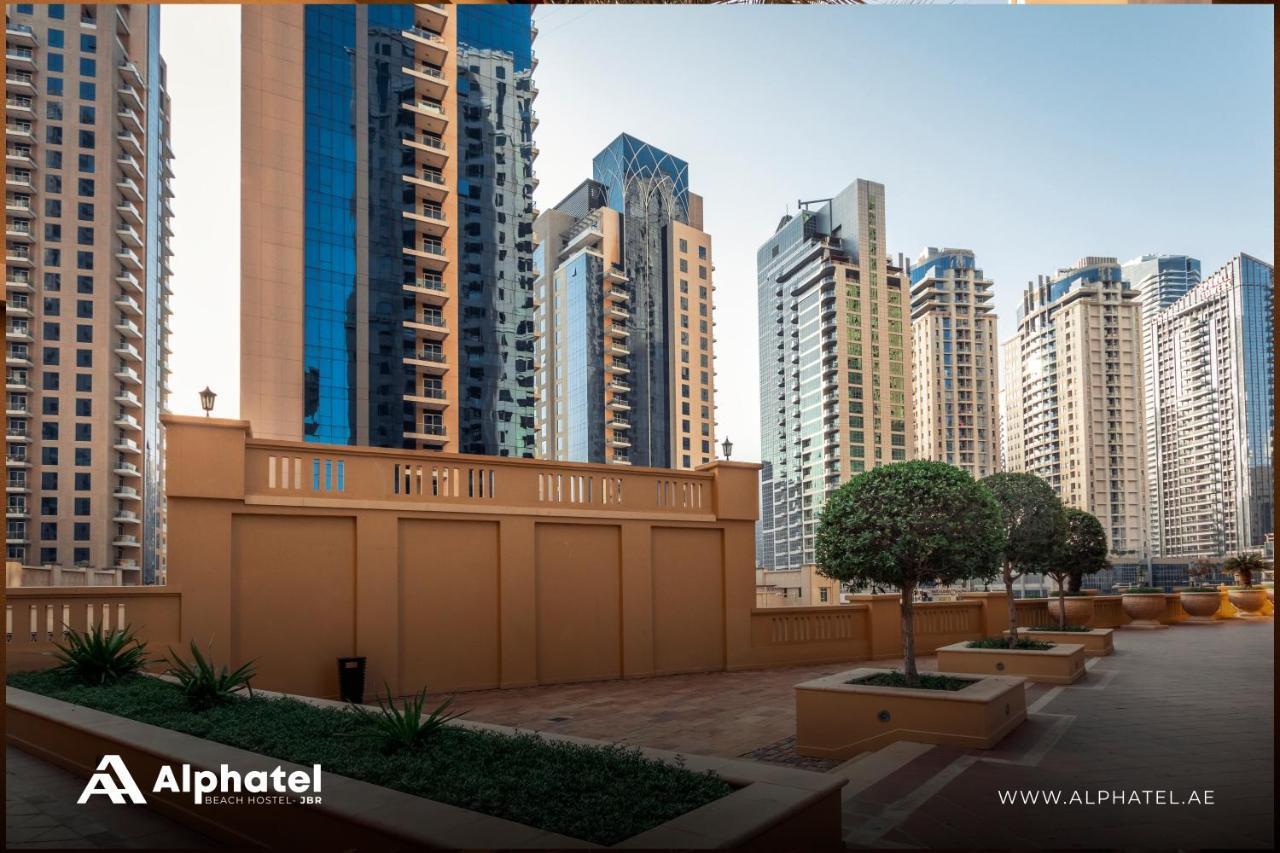 Alphatel Beach Hostel Jbr Dubai Exteriör bild