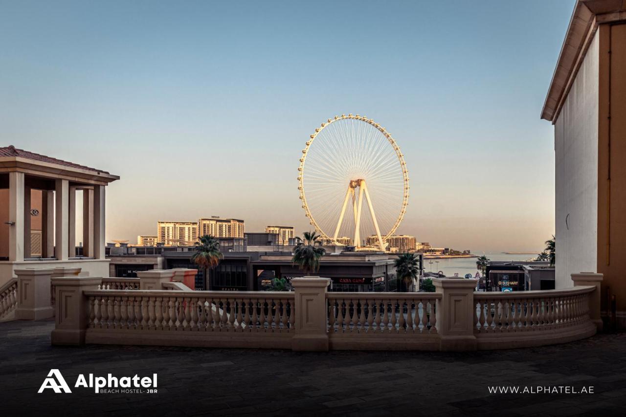 Alphatel Beach Hostel Jbr Dubai Exteriör bild