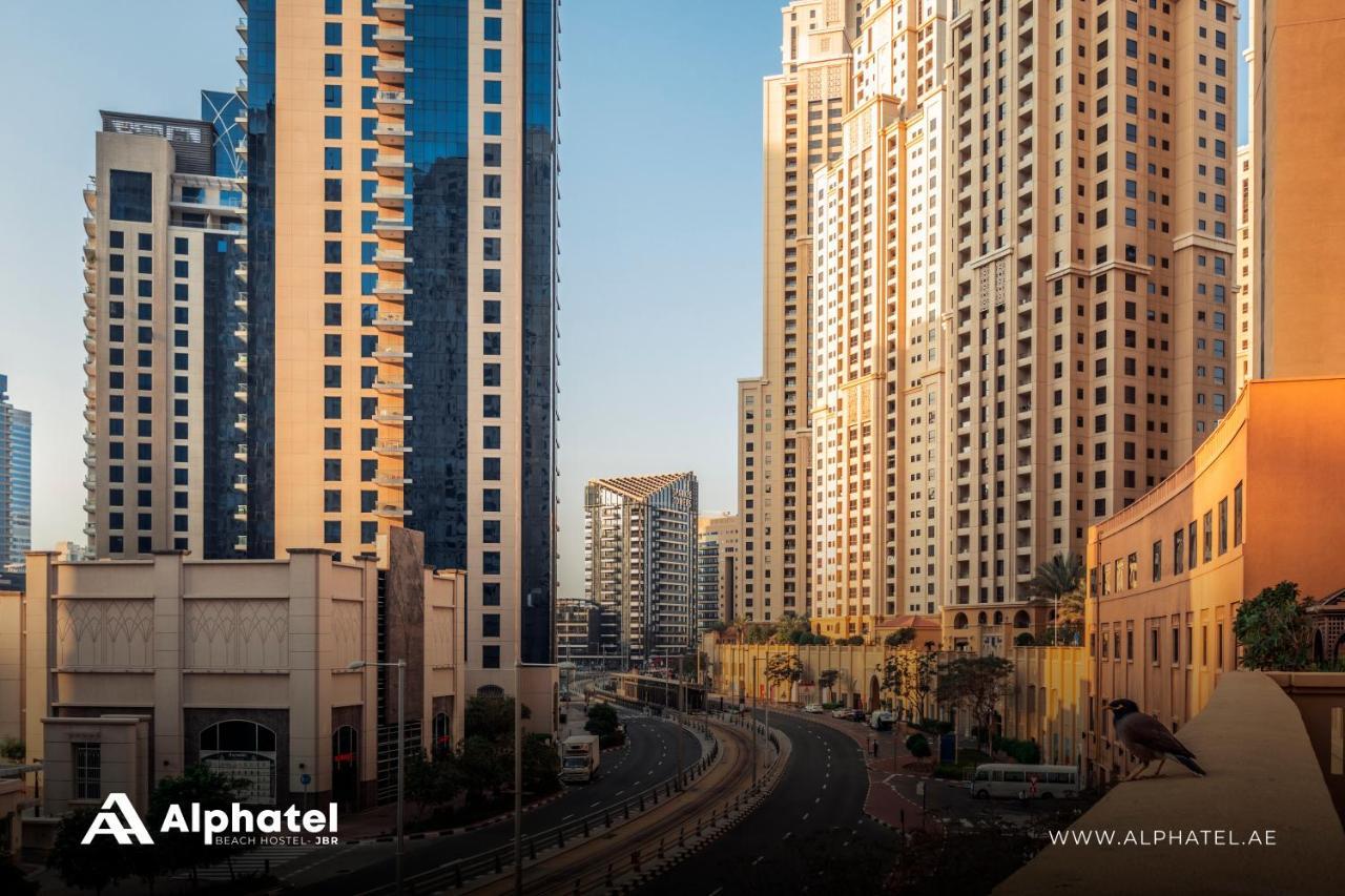 Alphatel Beach Hostel Jbr Dubai Exteriör bild