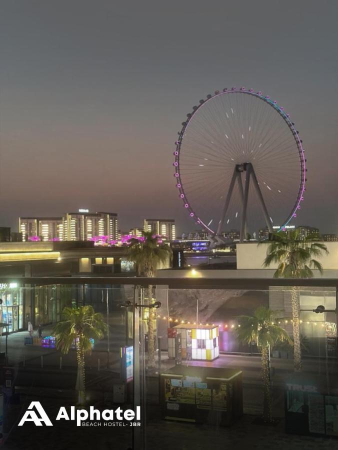 Alphatel Beach Hostel Jbr Dubai Exteriör bild