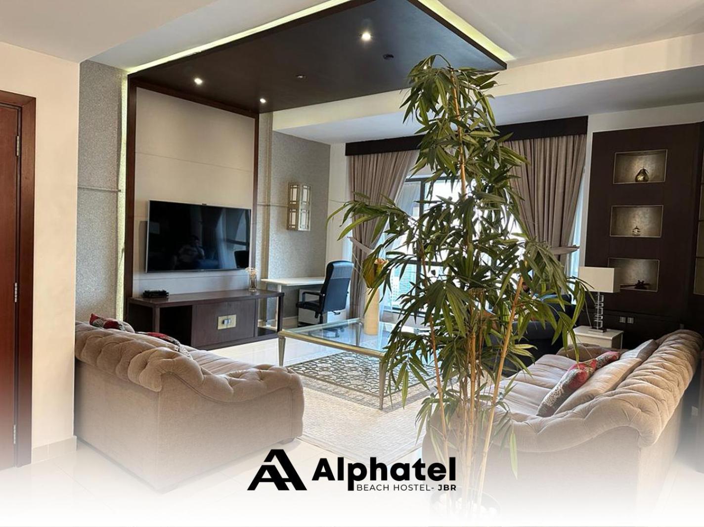Alphatel Beach Hostel Jbr Dubai Exteriör bild