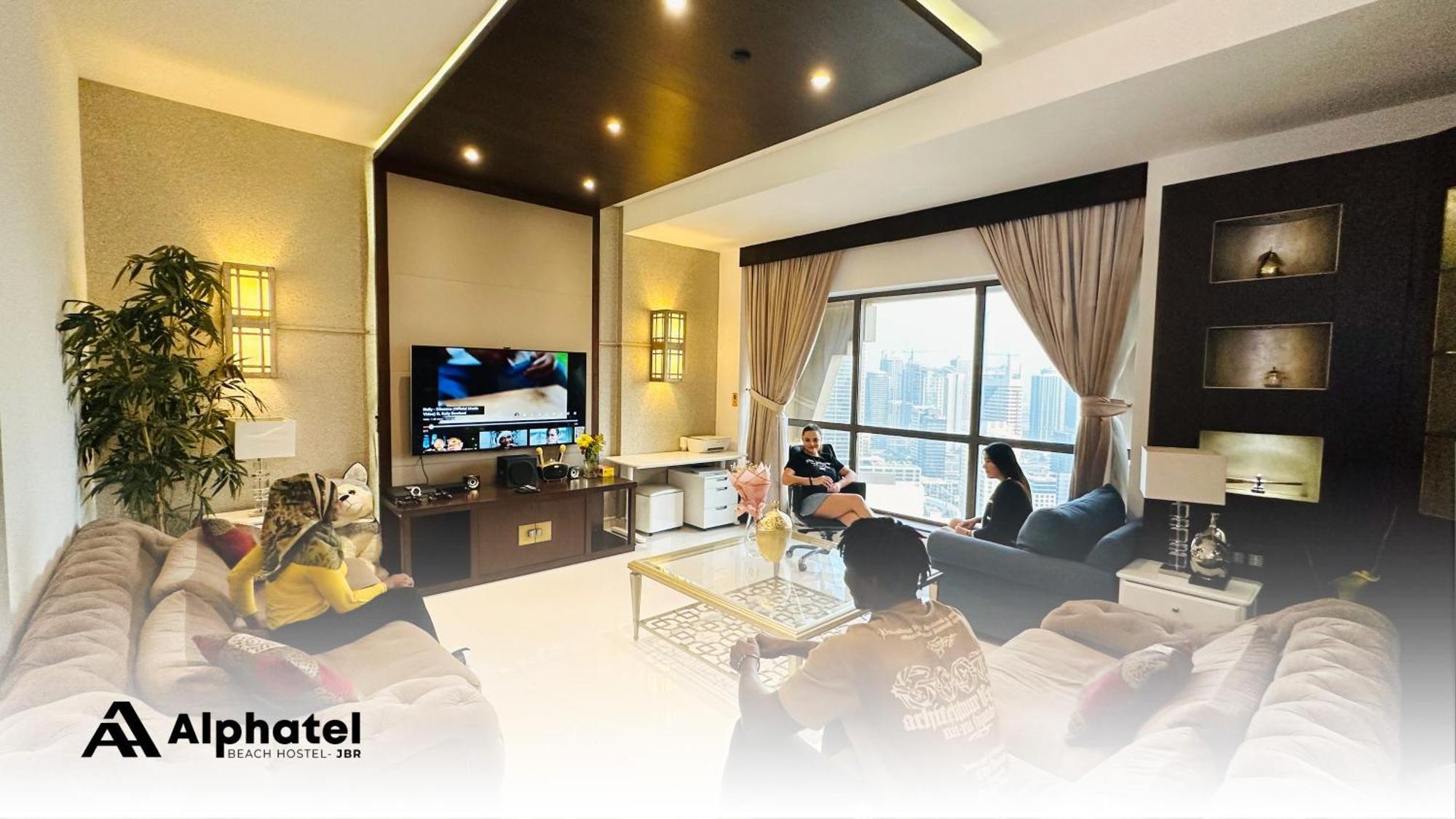 Alphatel Beach Hostel Jbr Dubai Exteriör bild