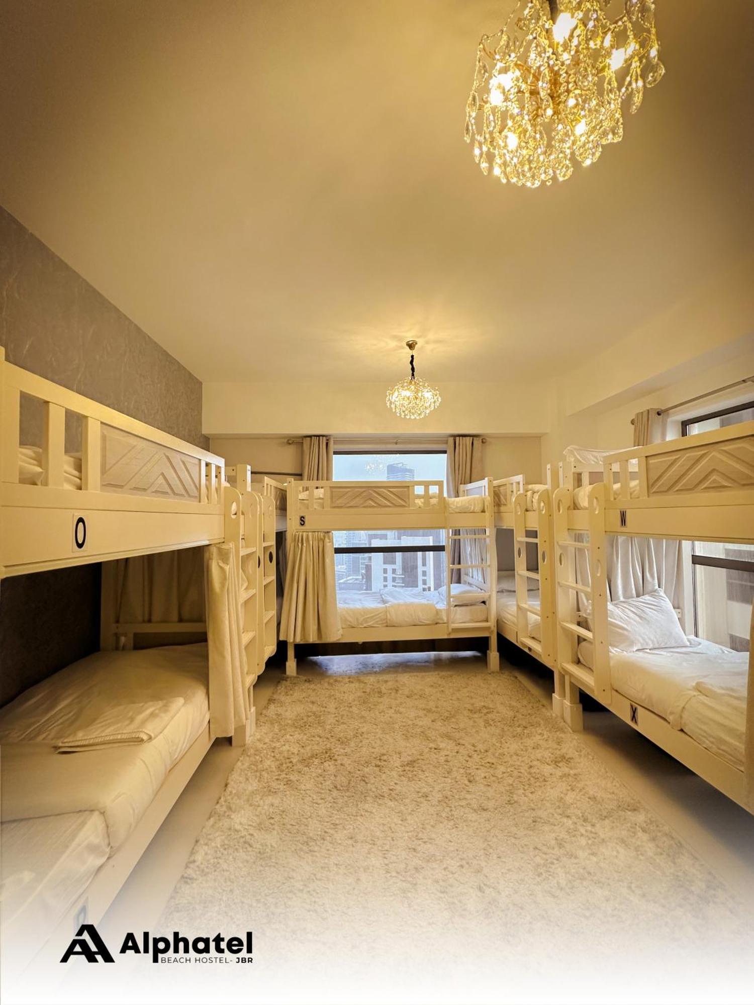 Alphatel Beach Hostel Jbr Dubai Exteriör bild
